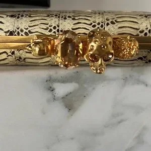Alexander McQUEEN レア　スカル　バンダナ　サンダル　ミュール Alexander McQUEEN レア スカル バンダナ サンダル ミュール